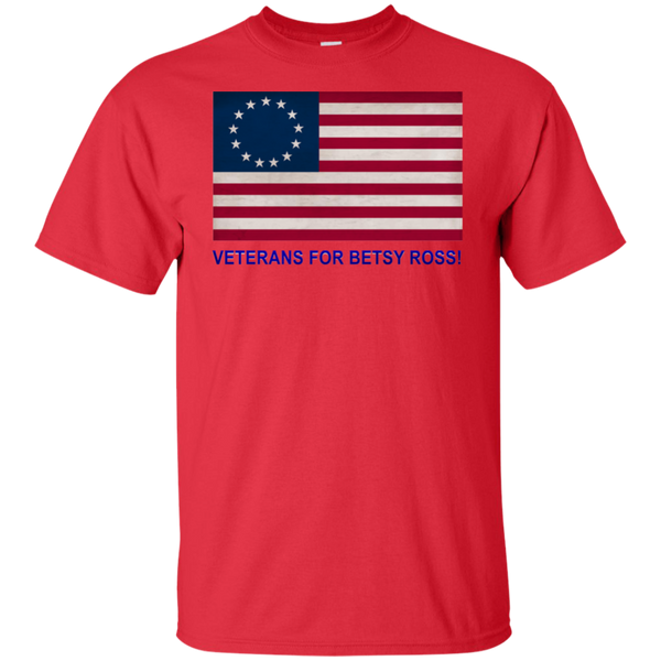 Betsy Ross Vets 1 Custom Ultra Cotton T-Shirt