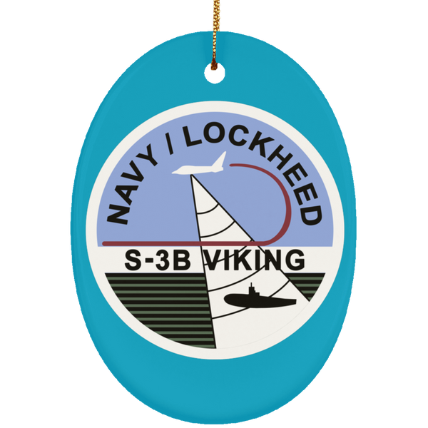 S-3 Viking 7 Ornament - Oval