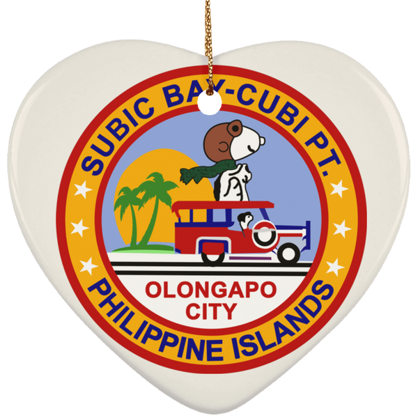 Subic Cubi Pt 01 Ornament - Heart