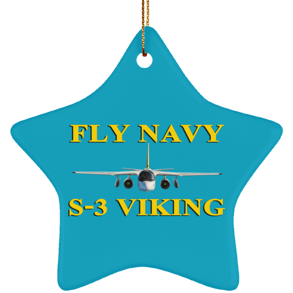 Fly Navy S-3 3 Ornament – Star