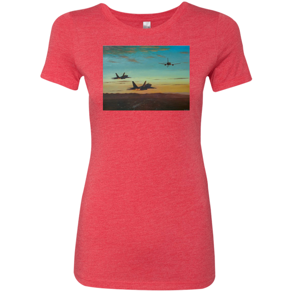 Time To Refuel Ladies' Triblend T-Shirt