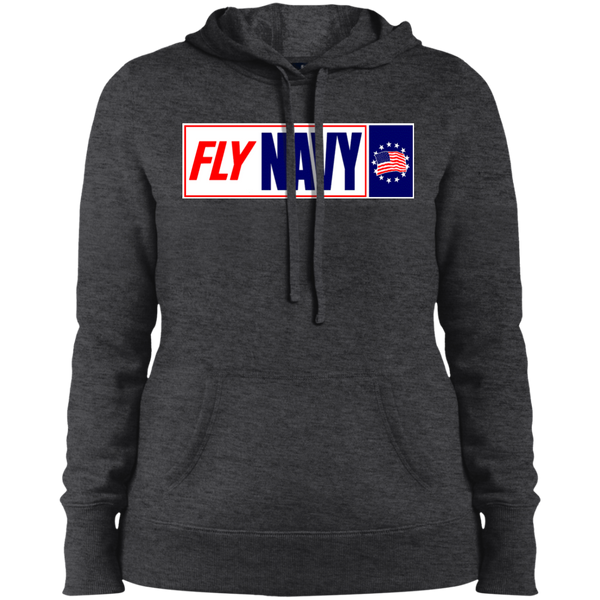 Fly Navy 1 Ladies' Pullover Hooded Sweatshirt