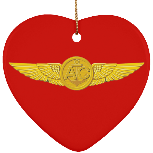 Aircrew 1 Ornament - Heart