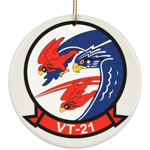 VT 21 3 Ornament Ceramic - Circle