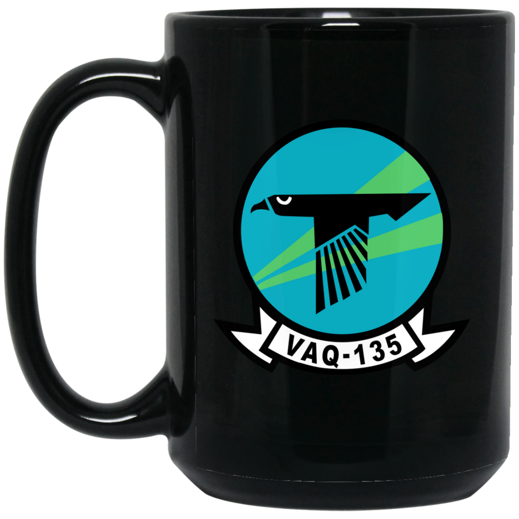 VAQ 135 1 Black Mug - 15oz