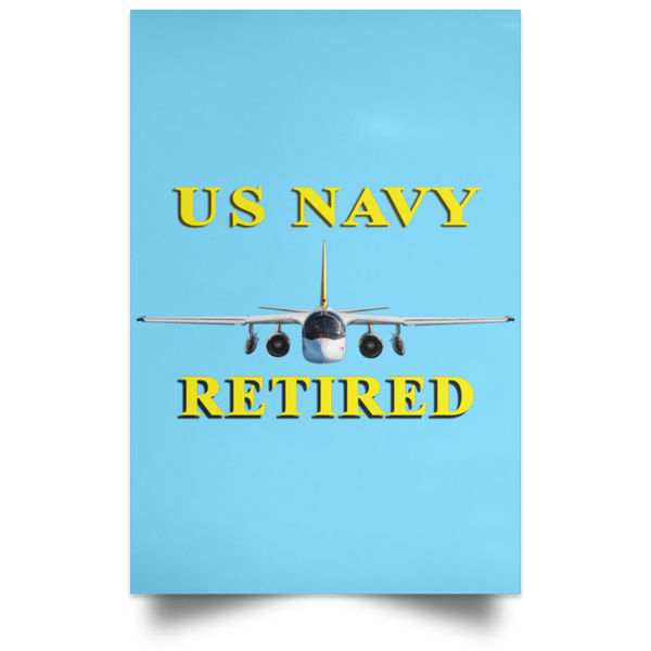 Navy Retired 2 Poster - Portrait