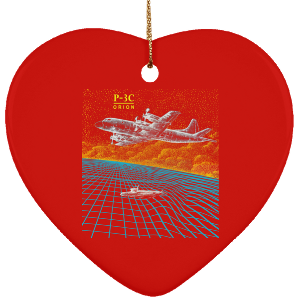 P-3C 1 Ornament - Heart