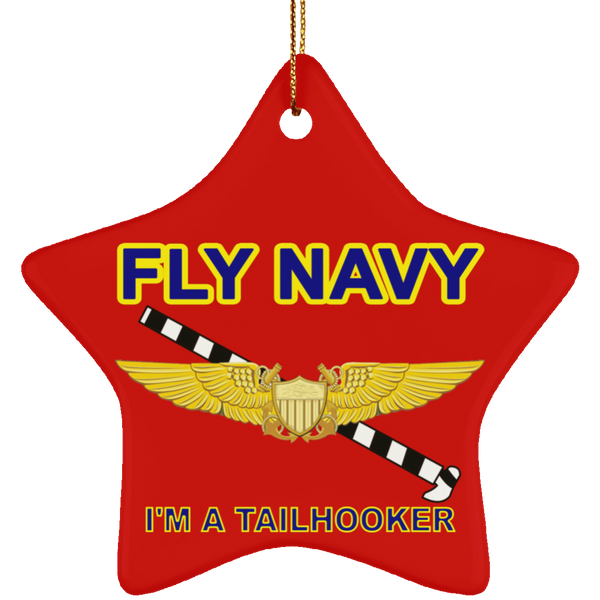 Fly Navy Tailhooker 3 Ornament - Star