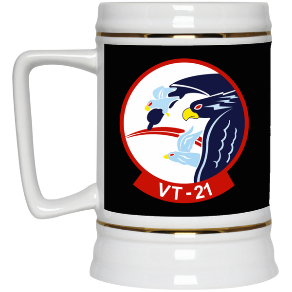 VT 21 2 Beer Stein - 22oz