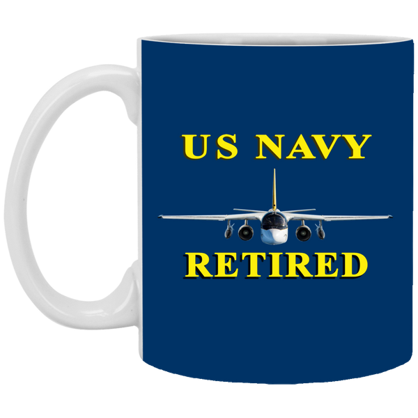 Navy Retired 2 Mug - 11oz