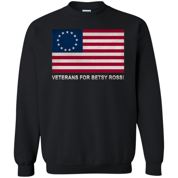 Betsy Ross Vets 2 Crewneck Pullover Sweatshirt