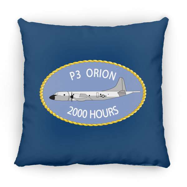 P-3 Orion 9 2000 a Pillow - Square - 18x18