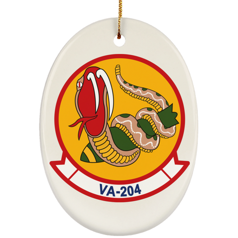 VA 204 1 Ornament - Oval