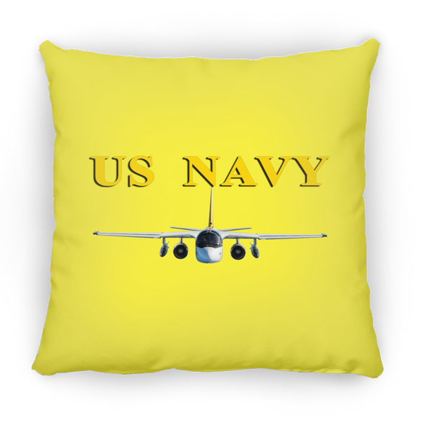 US Navy S-3 4 Pillow - Square - 18x18