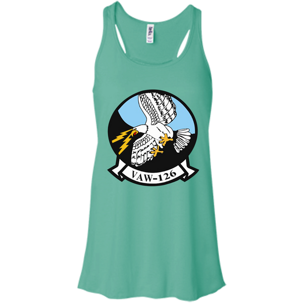 VAW 126 2 Flowy Racerback Tank