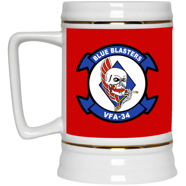 VFA 34 2 Beer Stein - 22oz