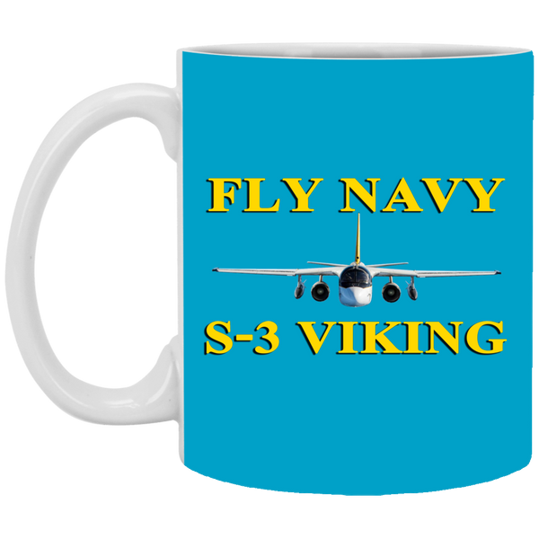 Fly Navy S-3 3 Mug - 11oz