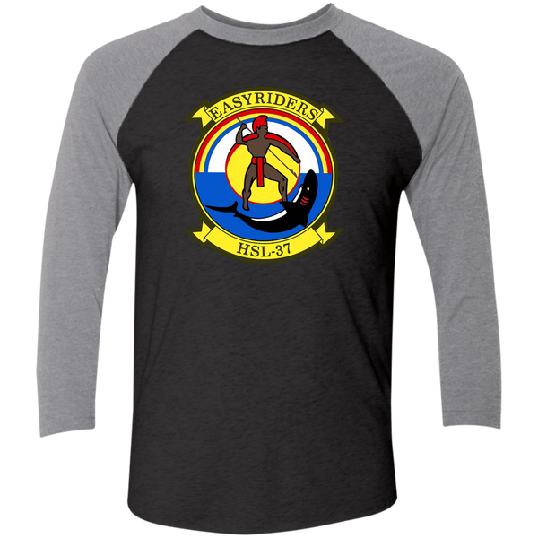 HSL 37 3 Baseball Raglan T-Shirt