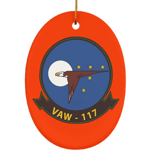 VAW 117 1 Ornament Ceramic - Oval