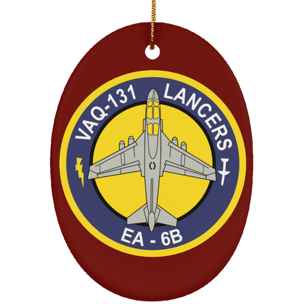 VAQ 131 9 Ornament - Oval