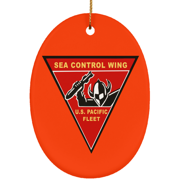 Sea Con Pac Ornament - Oval