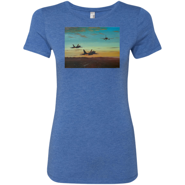 Time To Refuel Ladies' Triblend T-Shirt