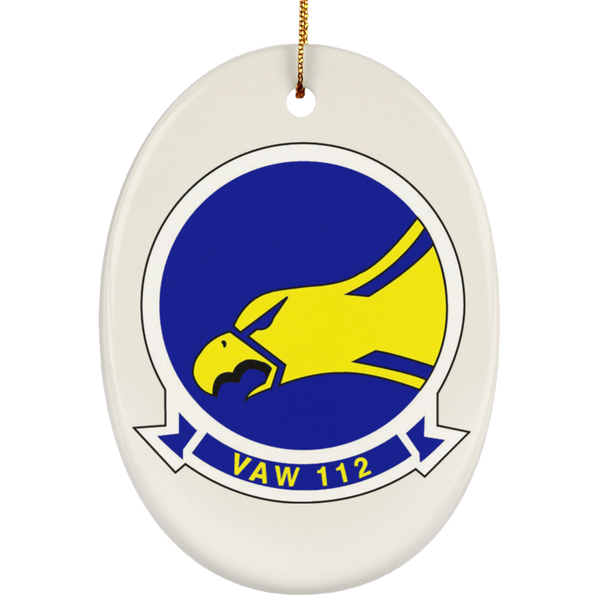 VAW 112 Ornament Ceramic - Oval