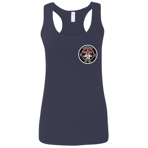 VAQ 134 4c Ladies' Softstyle Racerback Tank