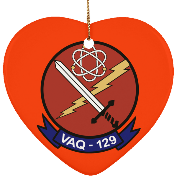 VAQ 129 2 Ornament - Heart