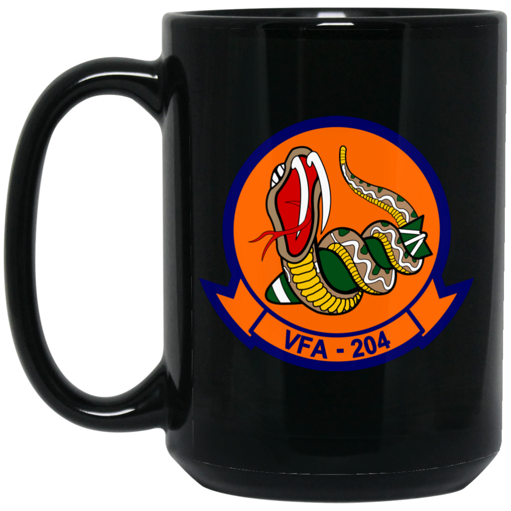 VFA 204 1 Black Mug - 15oz