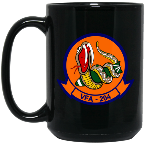 VFA 204 1 Black Mug - 15oz