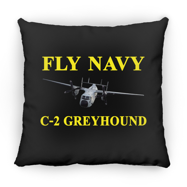 Fly Navy C-2 3 Pillow - Square - 14x14