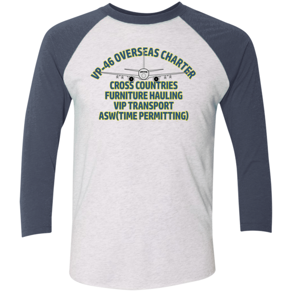VP 46 3 Baseball Raglan T-Shirt