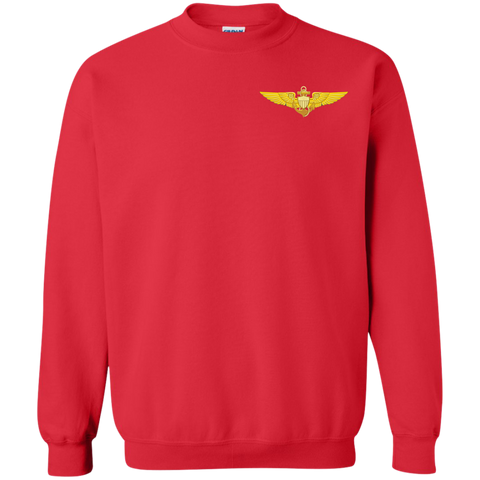 Aviator 1a Printed Crewneck Pullover Sweatshirt