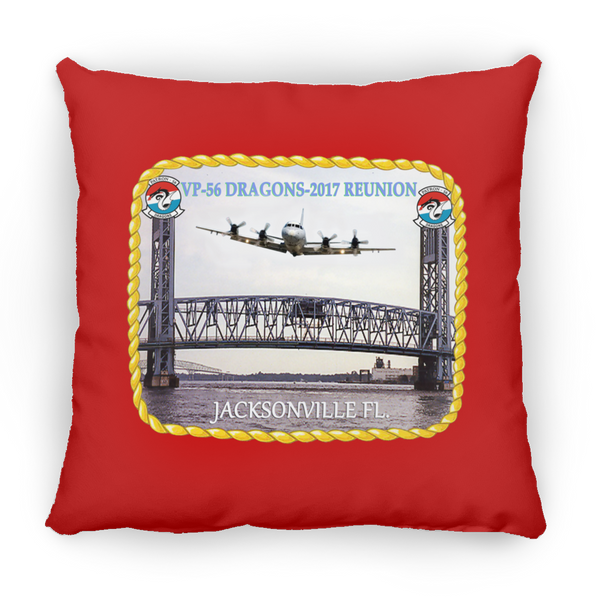 VP-56 2017 Reunion 1 Pillow - Square - 18x18