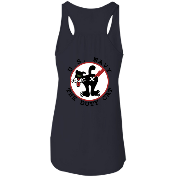 Duty Cat 2a Flowy Racerback Tank