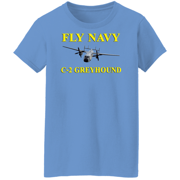 Fly Navy C-2 3 Ladies' Cotton T-Shirt