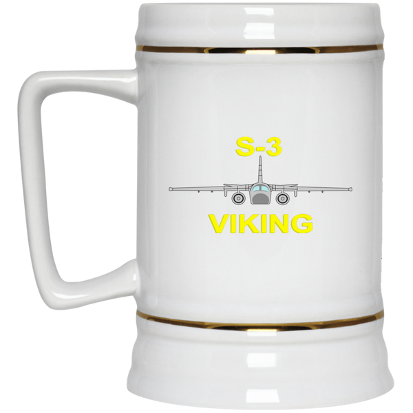 S-3 Viking 10 Beer Stein 22oz.