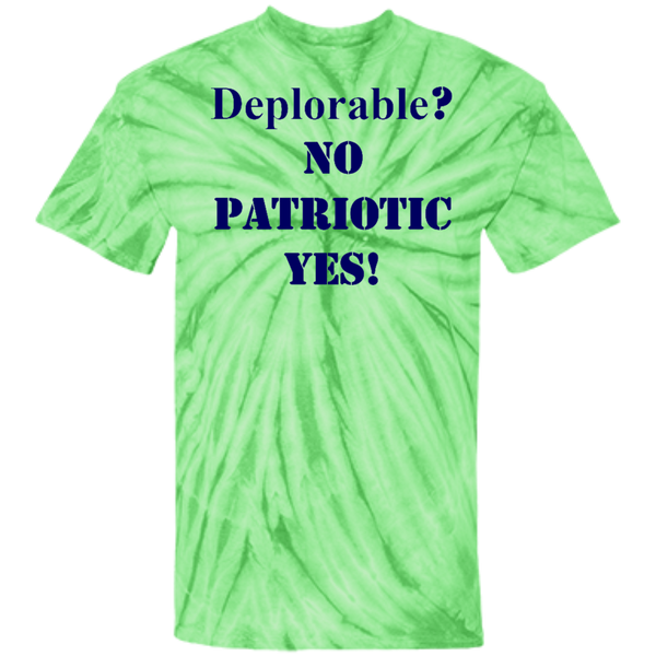 Deplorable Customized  100% Cotton Tie Dye T-Shirt