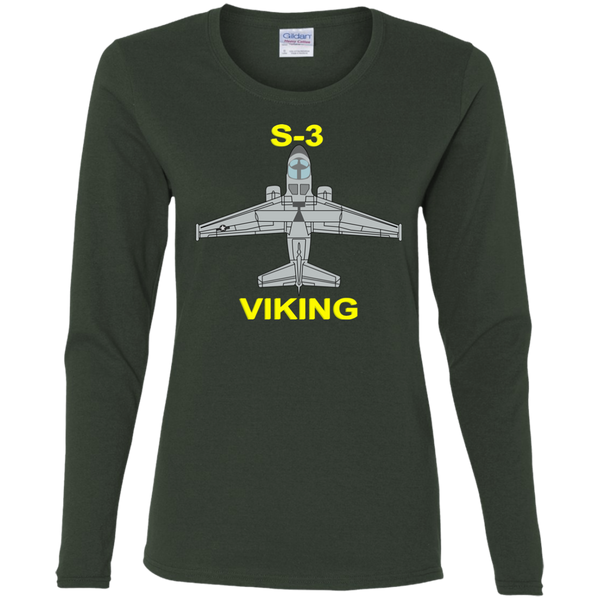 S-3 Viking 11 Cotton LS T-Shirt