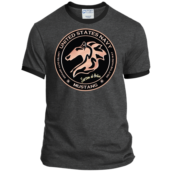 Mustang 5 Personalized Ringer Tee