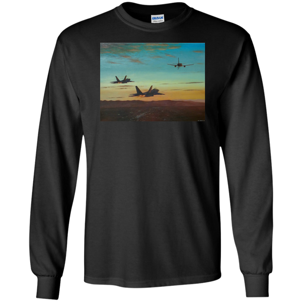 Time To Refuel LS Cotton Ultra T-Shirt