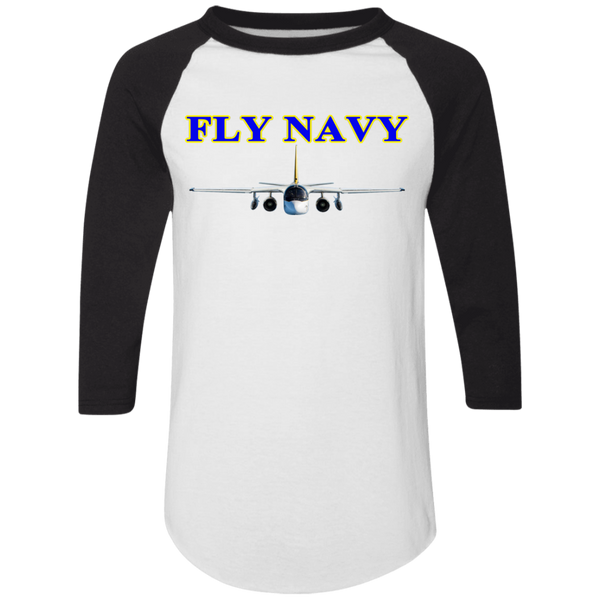 Fly Navy S-3 2 Colorblock Raglan Jersey