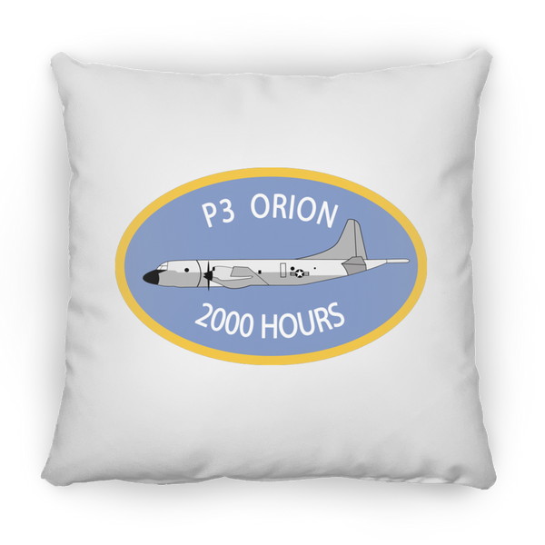 P-3 Orion 9 2000 Pillow - Square - 14x14