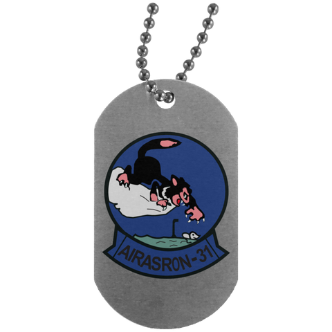 VS 31 2 Dog Tag - Silver