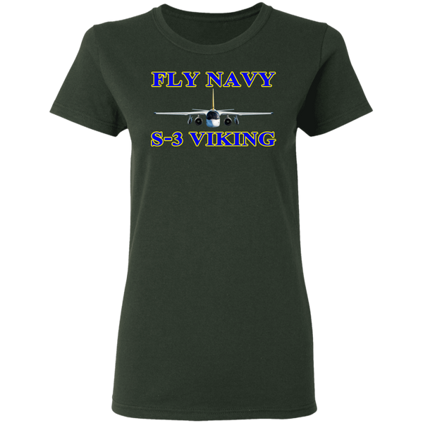 Fly Navy S-3 1 Ladies' Cotton T-Shirt