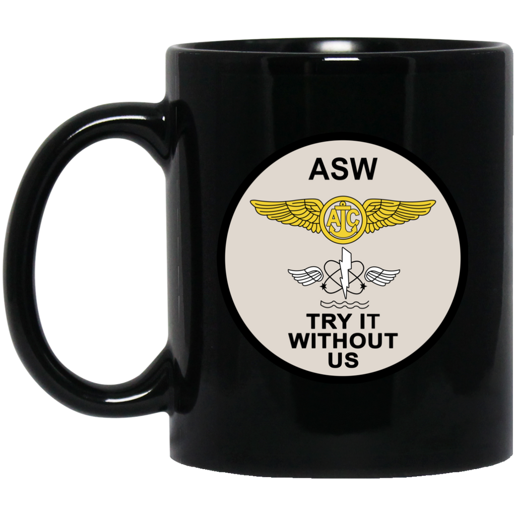 ASW 01 Black Mug - 11oz