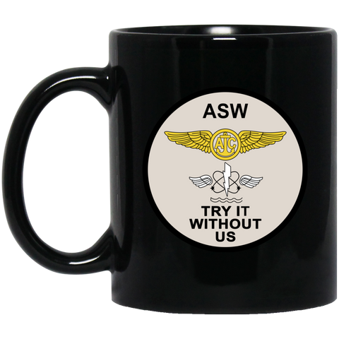ASW 01 Black Mug - 11oz