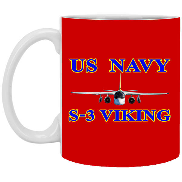 US Navy S-3 1 Mug - 11oz