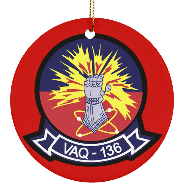 VAQ 136 4 Ornament Ceramic - Circle